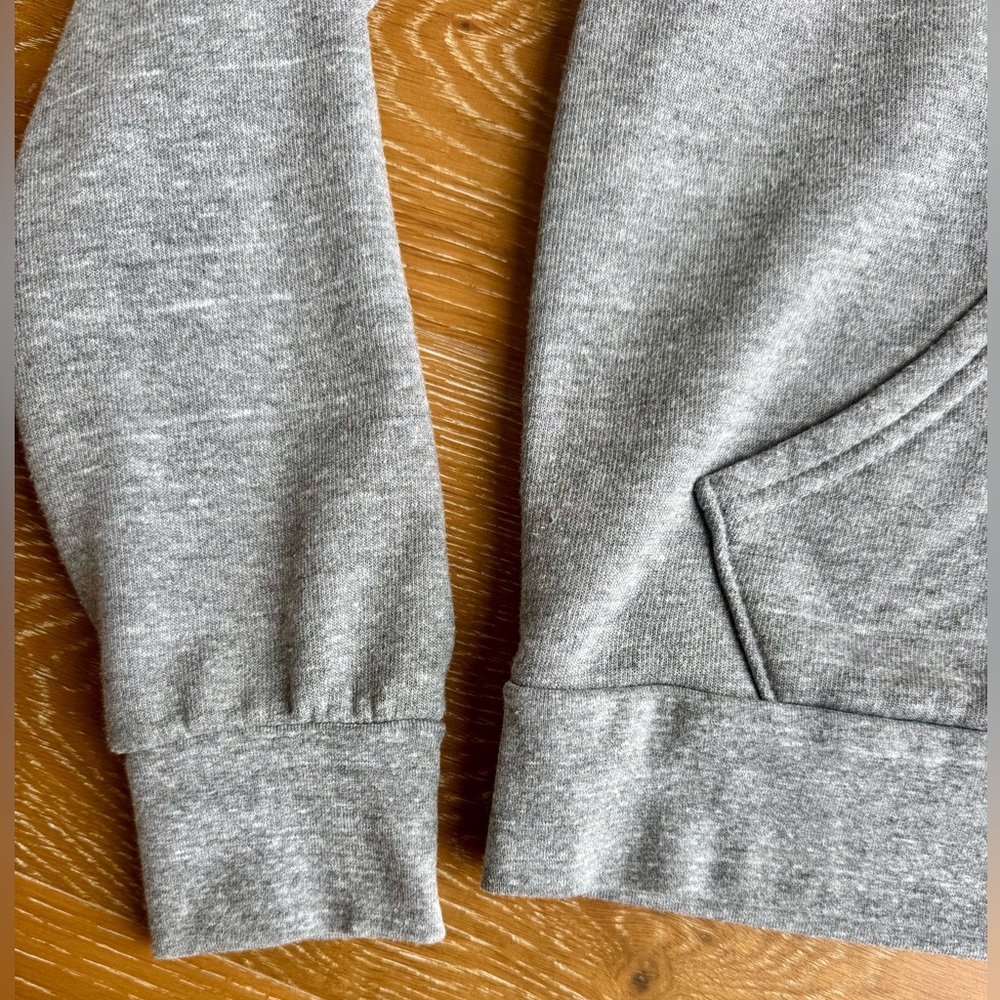 Aviator Nation Gray Hoodie with Rainbow Chest Stripes (M) - Picture 3 of 7